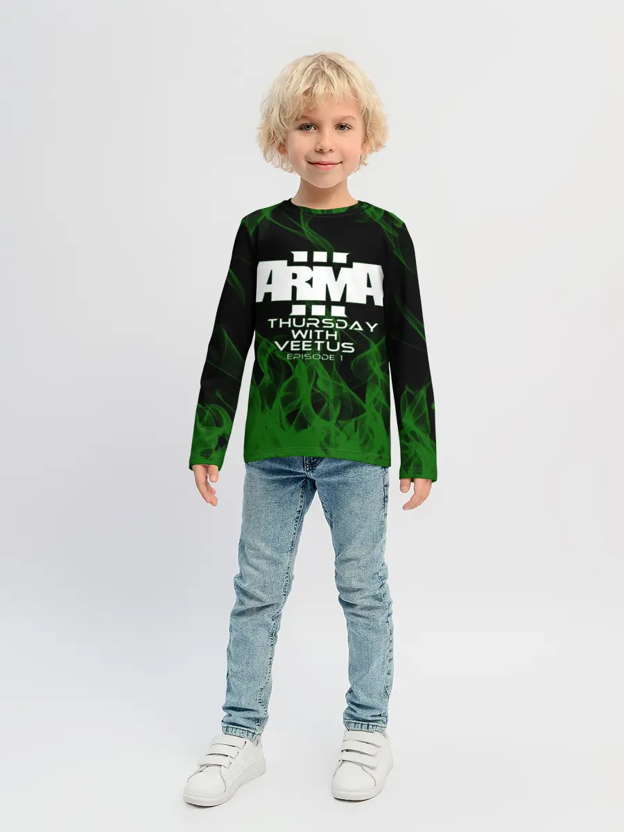 Детский лонгслив / arma