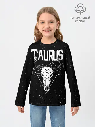 Детский лонгслив / Dark Taurus