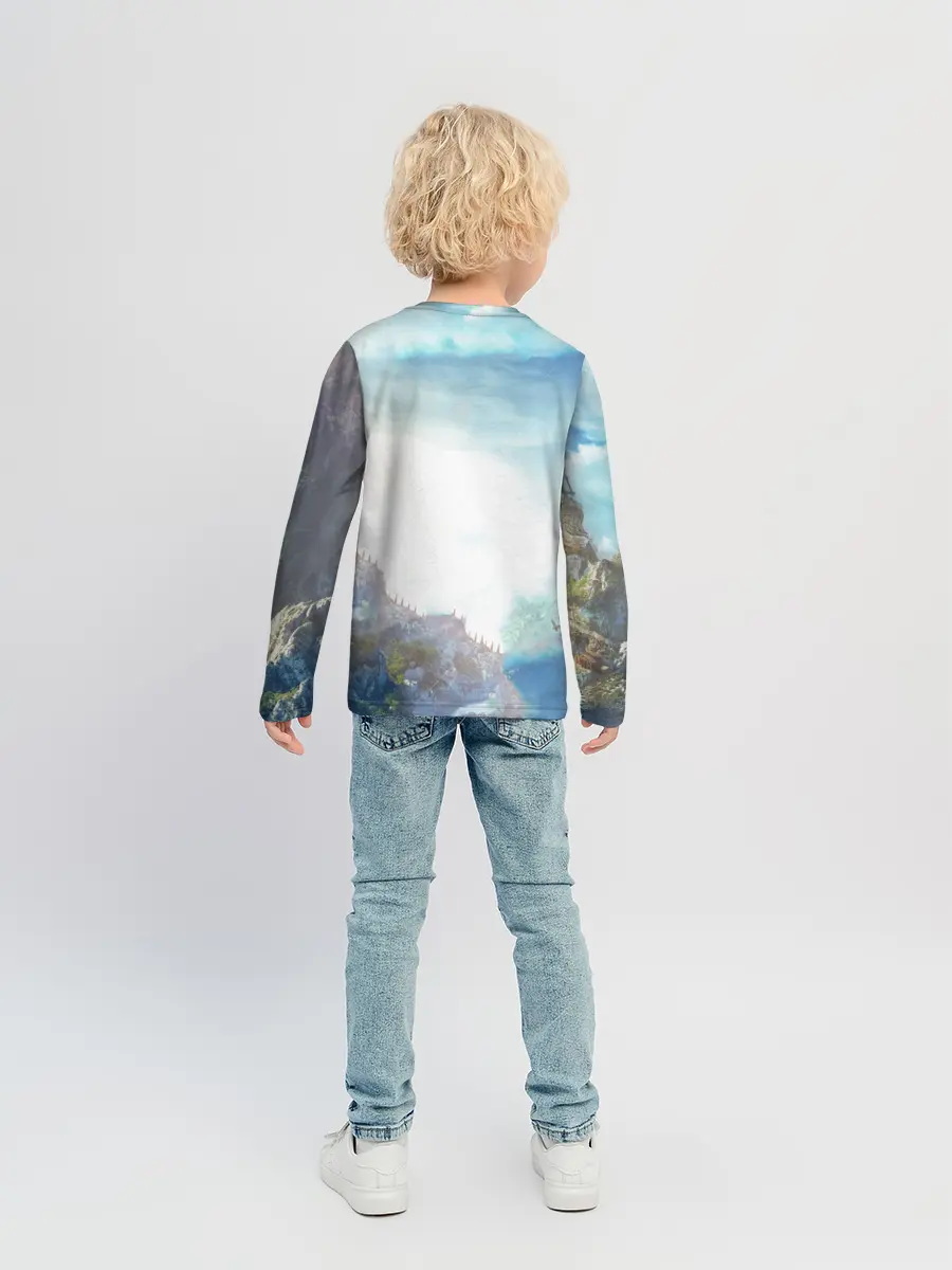 Детский лонгслив / Воинственная Кассандра