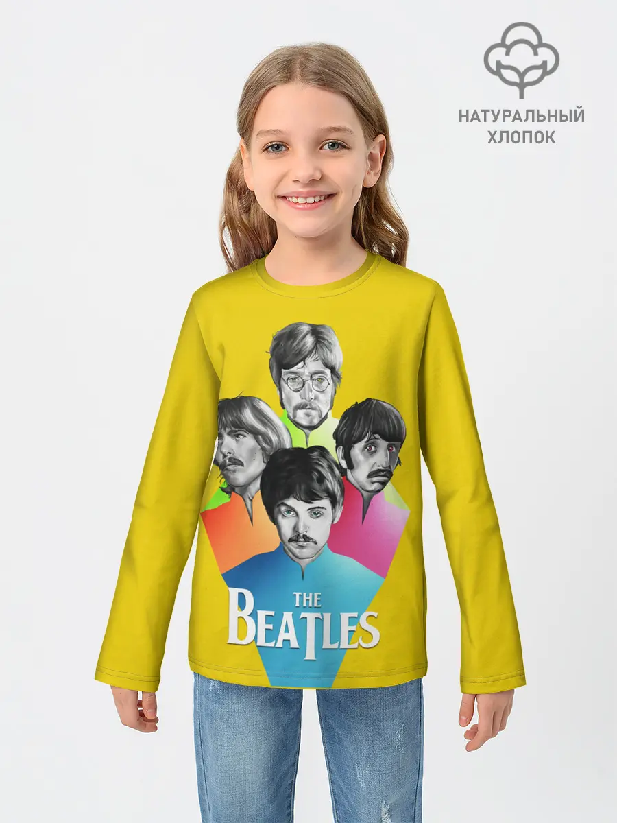 Детский лонгслив / Банда Битлов