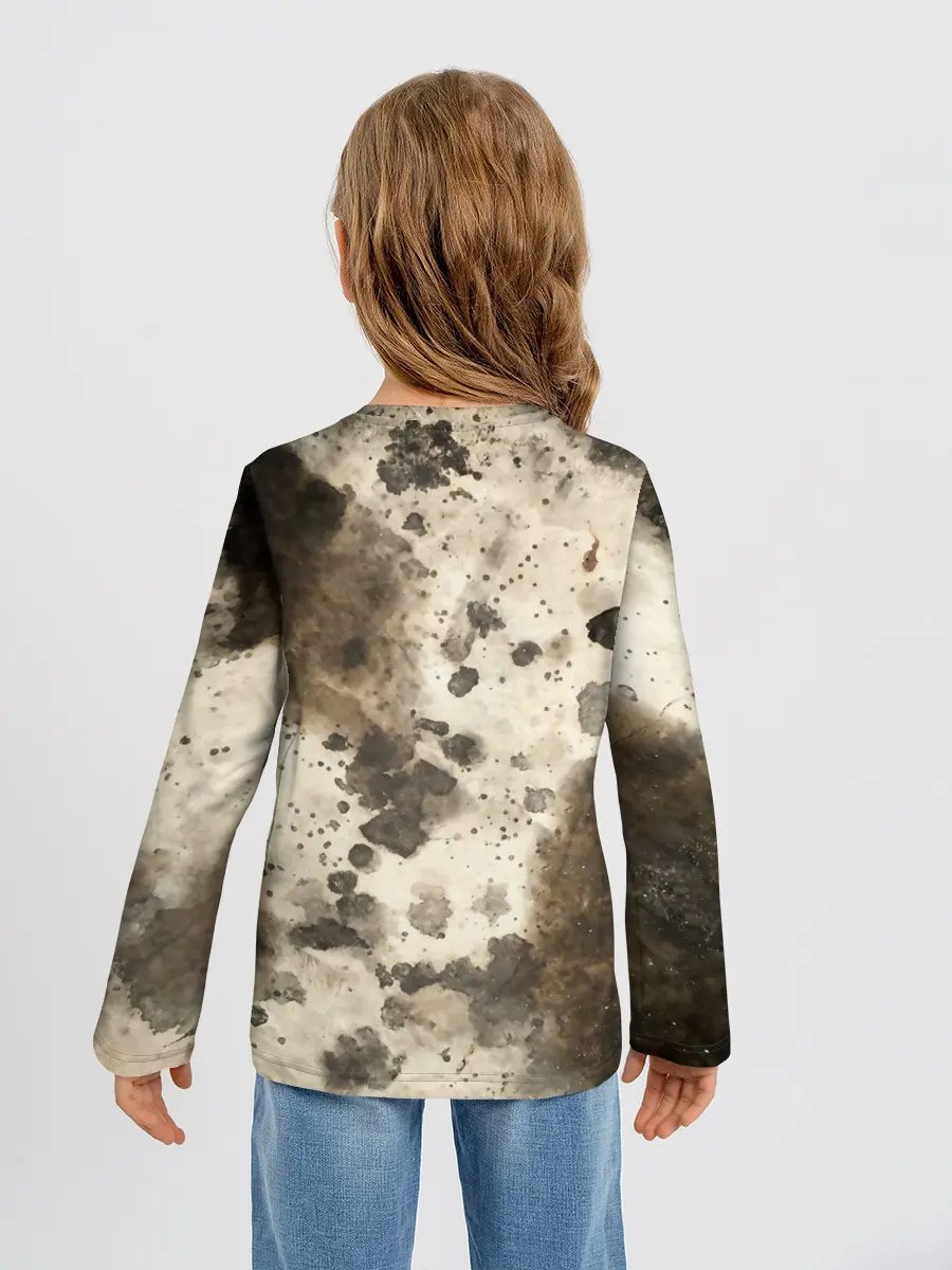 Детский лонгслив / Пятьдесят оттенков серого