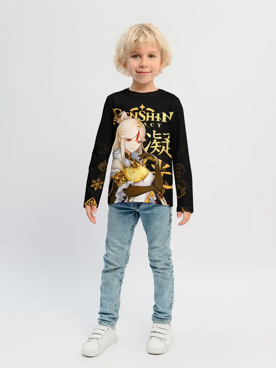 Детский лонгслив / Нин Гуан / Genshin Impact