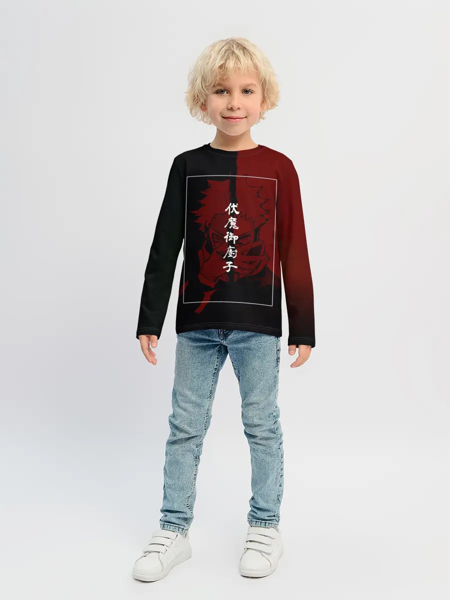 Детский лонгслив / Магическая битва | Итадори Юдзи