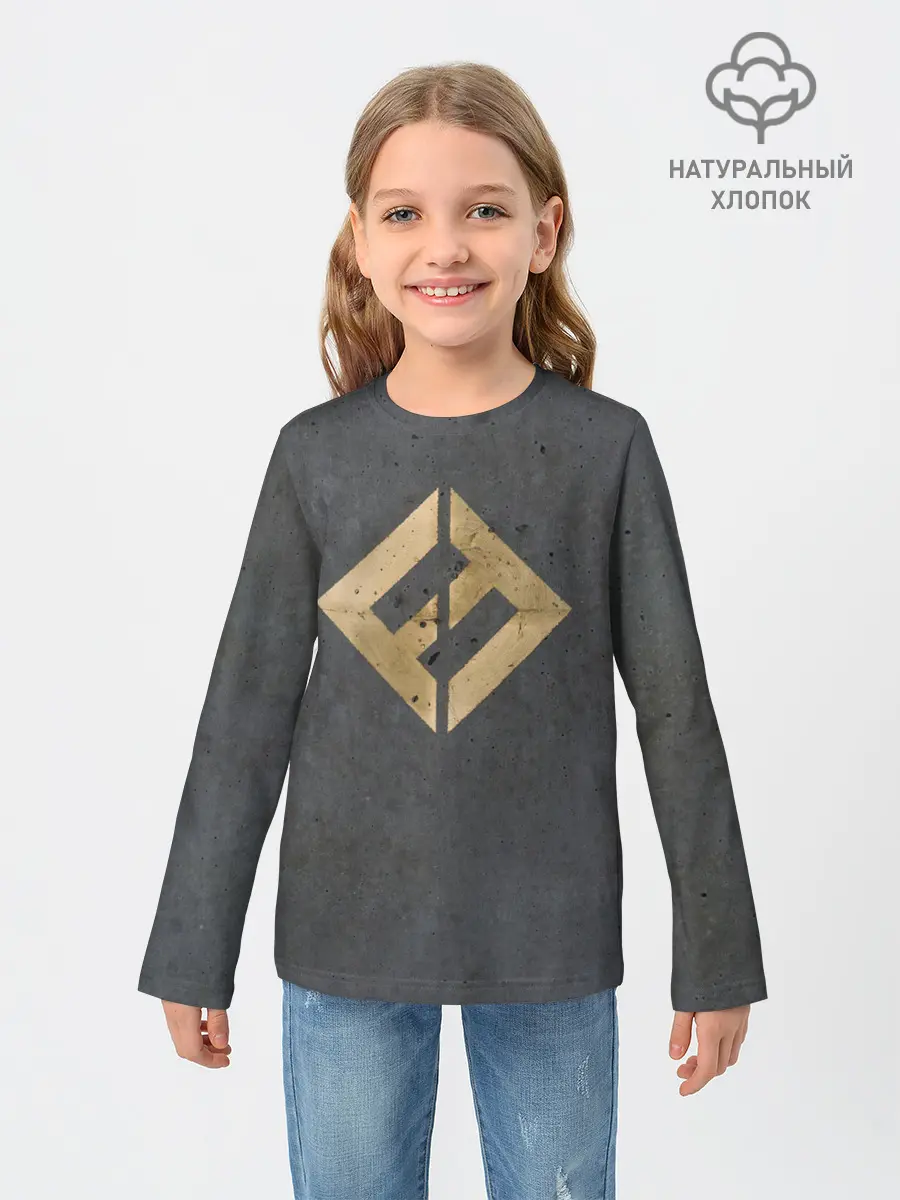 Детский лонгслив / Concrete and Gold - Foo Fighters