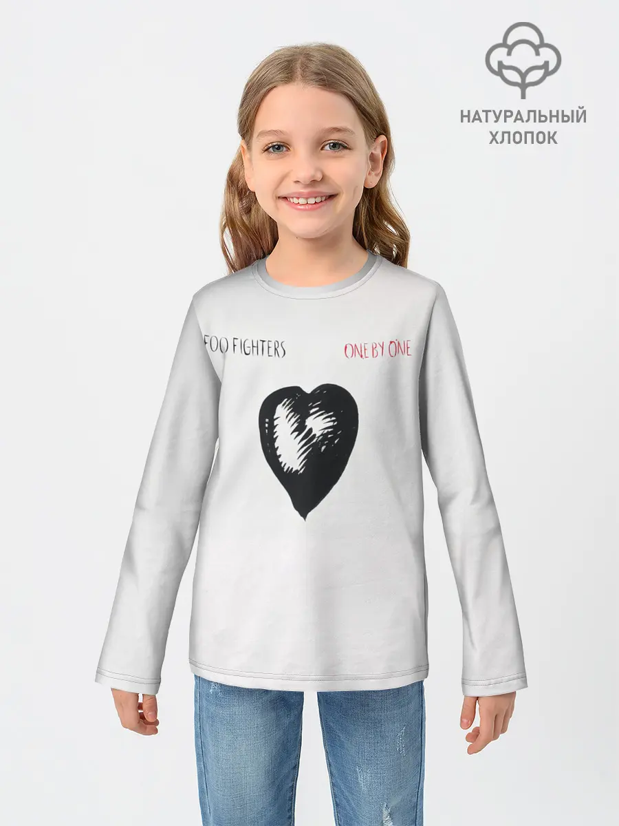 Детский лонгслив / One by One - Foo Fighters