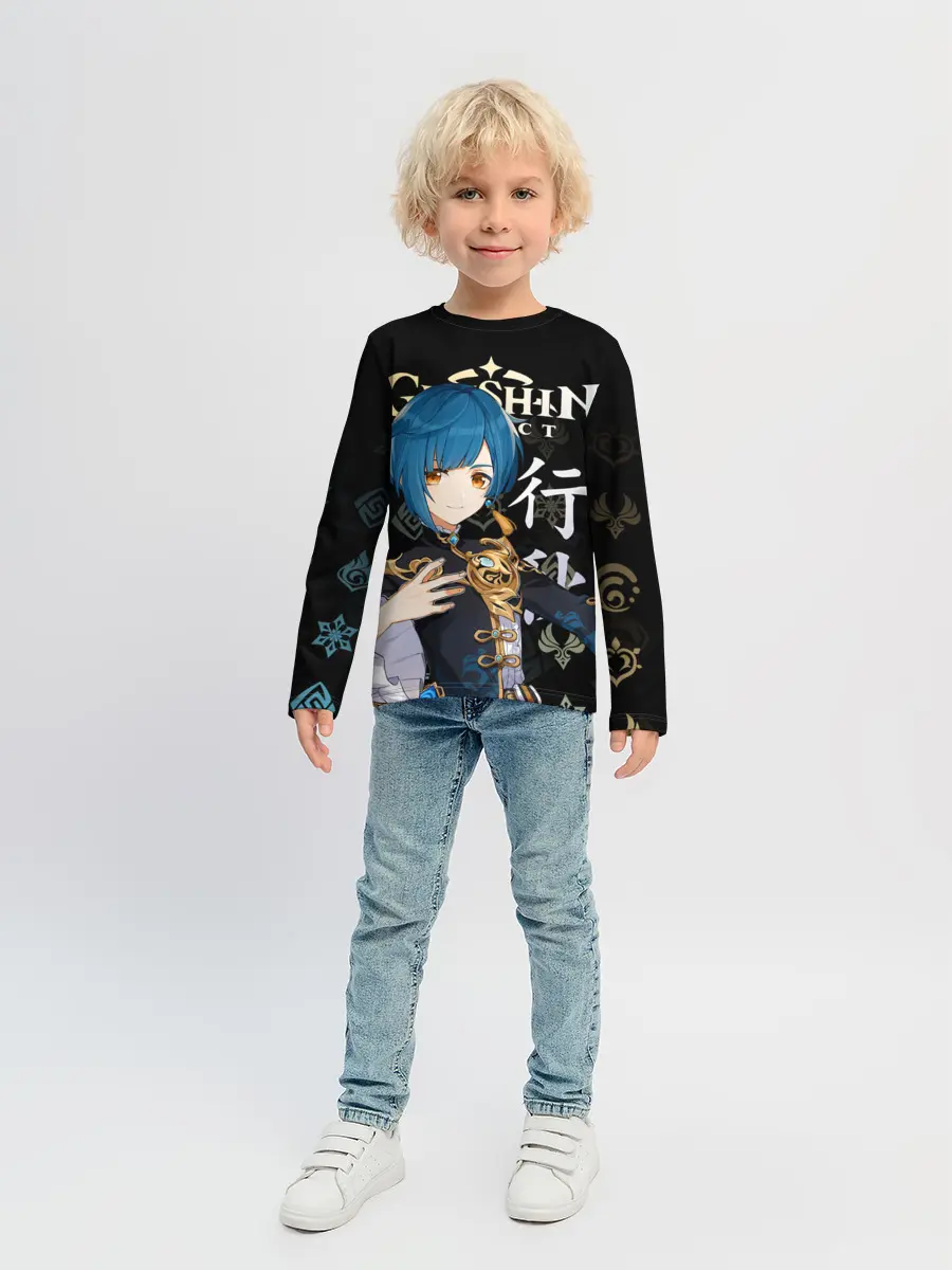 Детский лонгслив / Син Цю / Genshin Impact