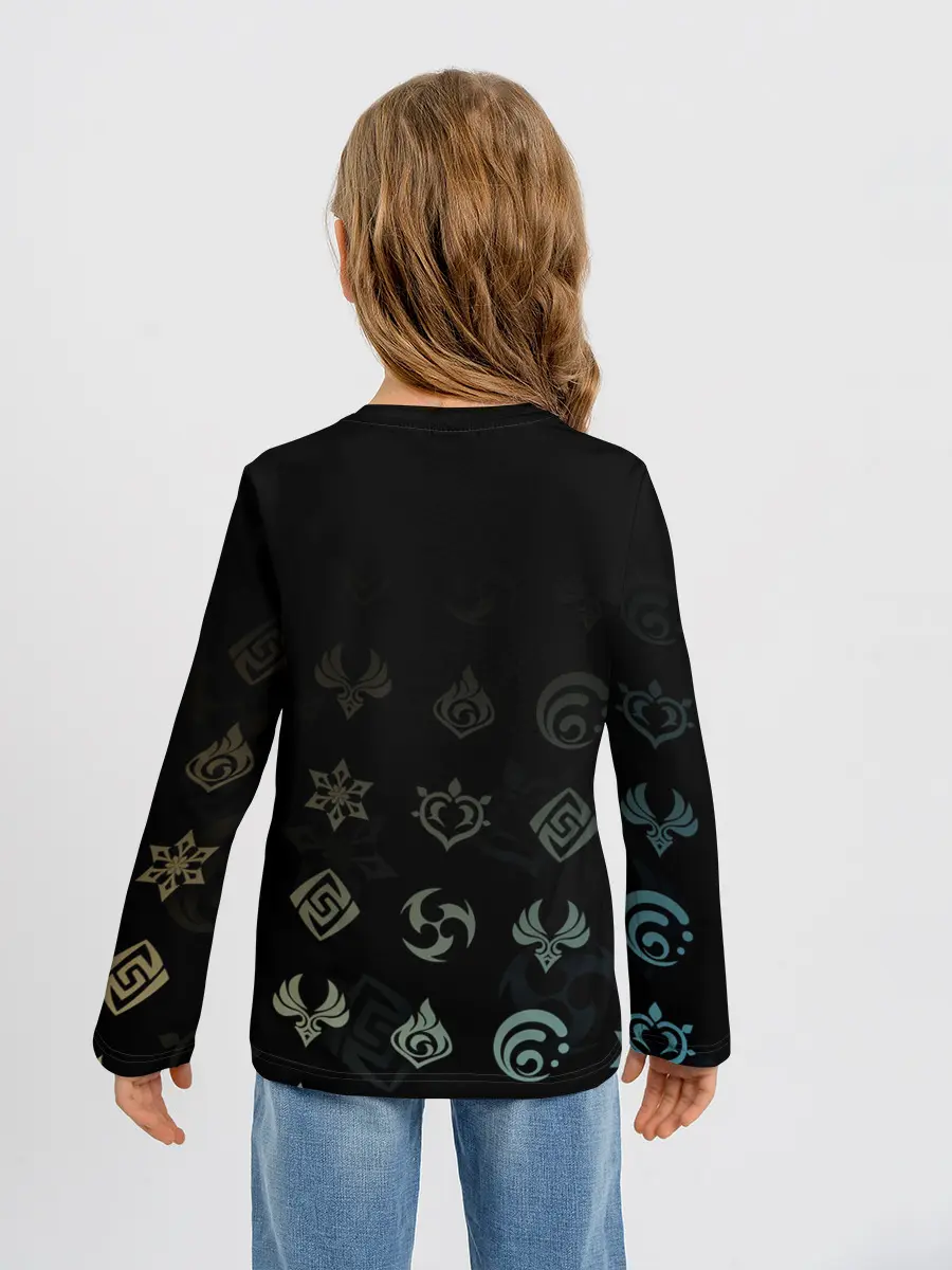 Детский лонгслив / Син Цю / Genshin Impact