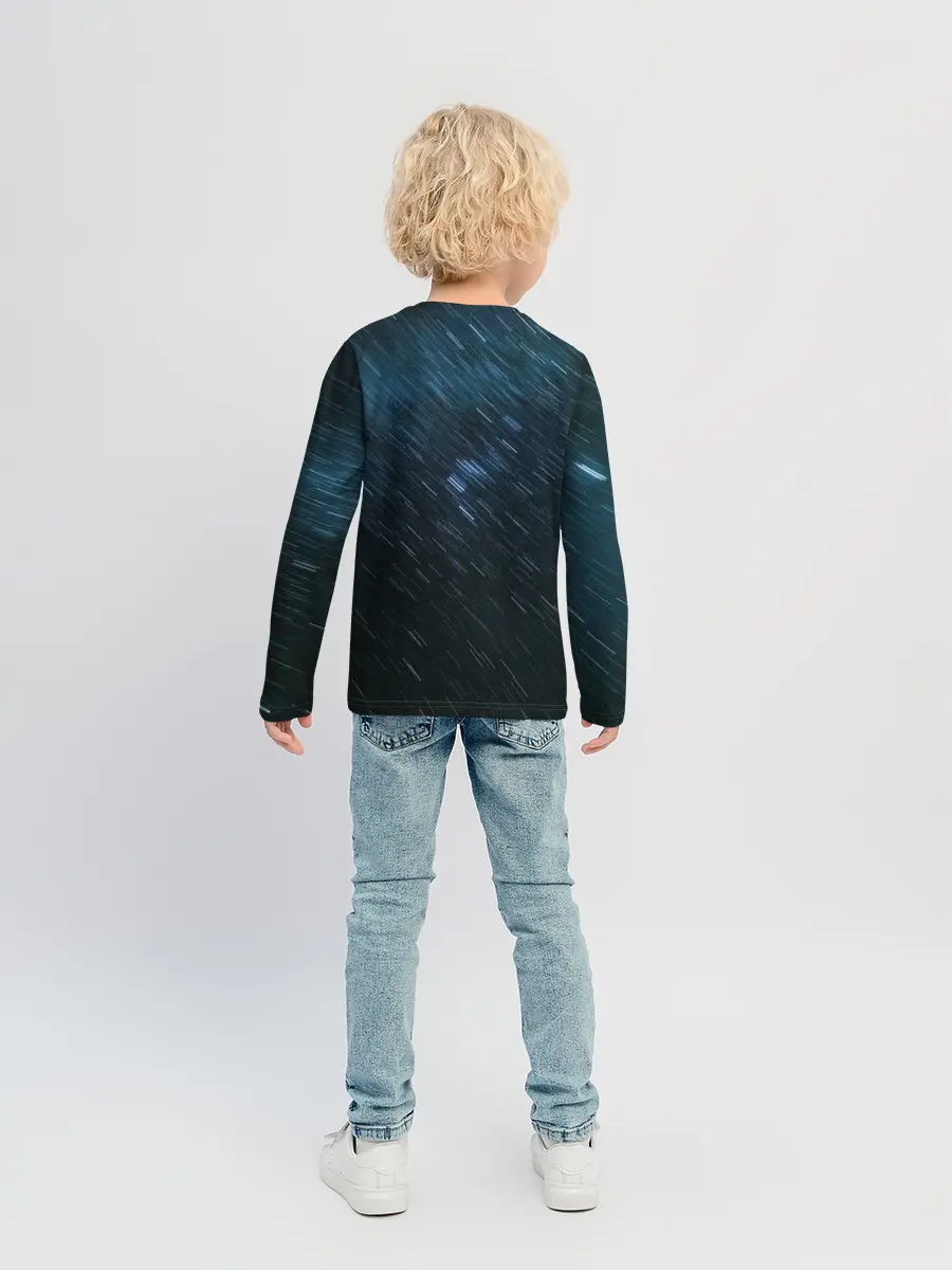 Детский лонгслив / Sky-line