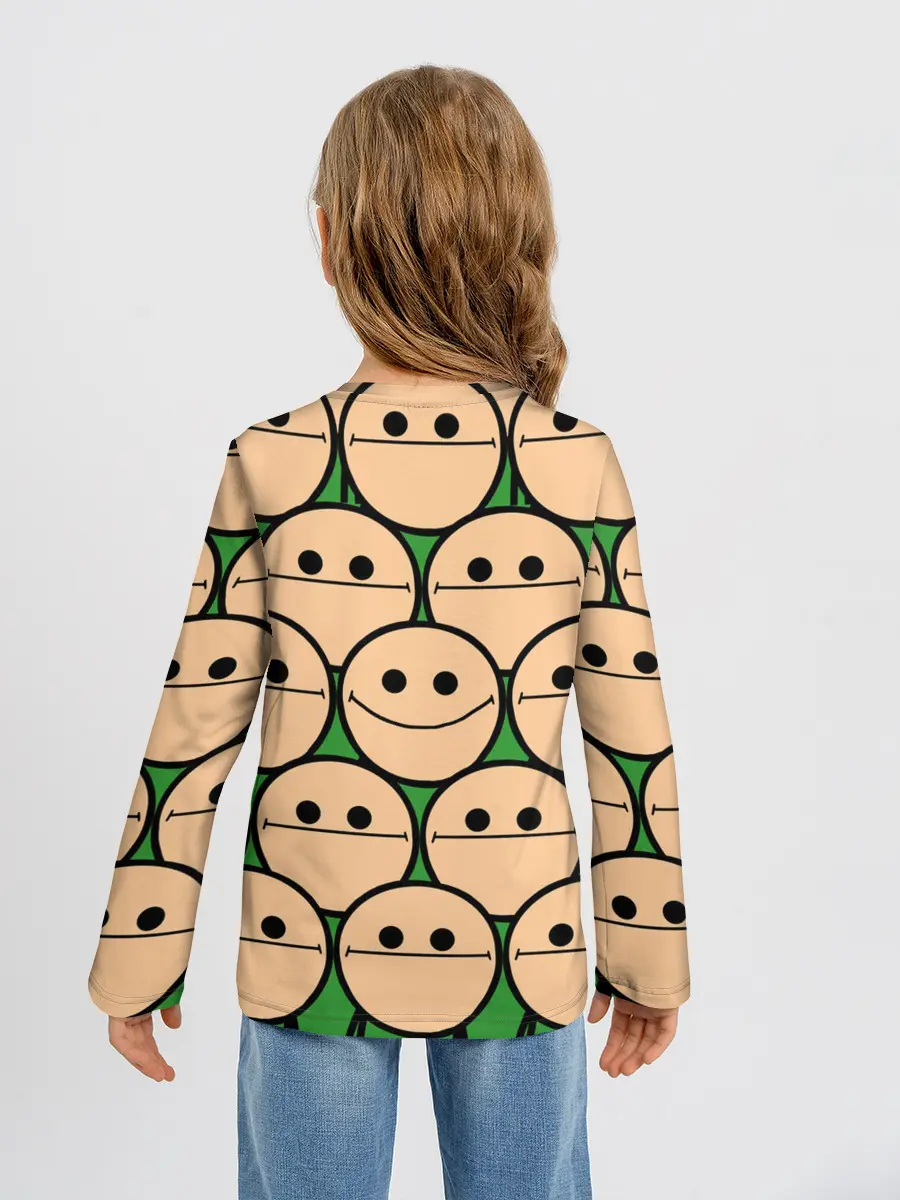 Детский лонгслив / Cyanide & Happiness | Face Sure