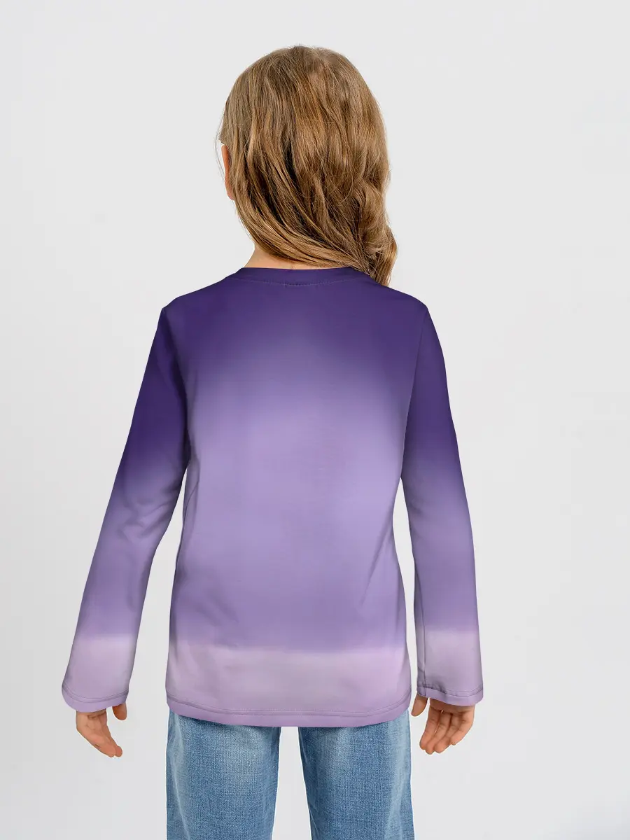 Детский лонгслив / BTS. Purple