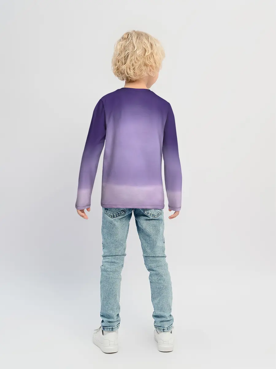 Детский лонгслив / BTS. Purple