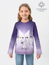 Детский лонгслив / BTS. Purple