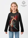 Детский лонгслив / Black Dante