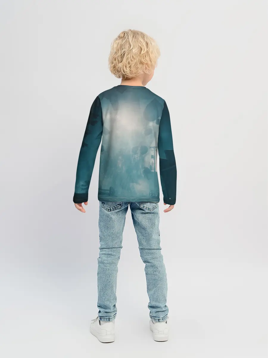 Детский лонгслив / Алан Уэйк арт