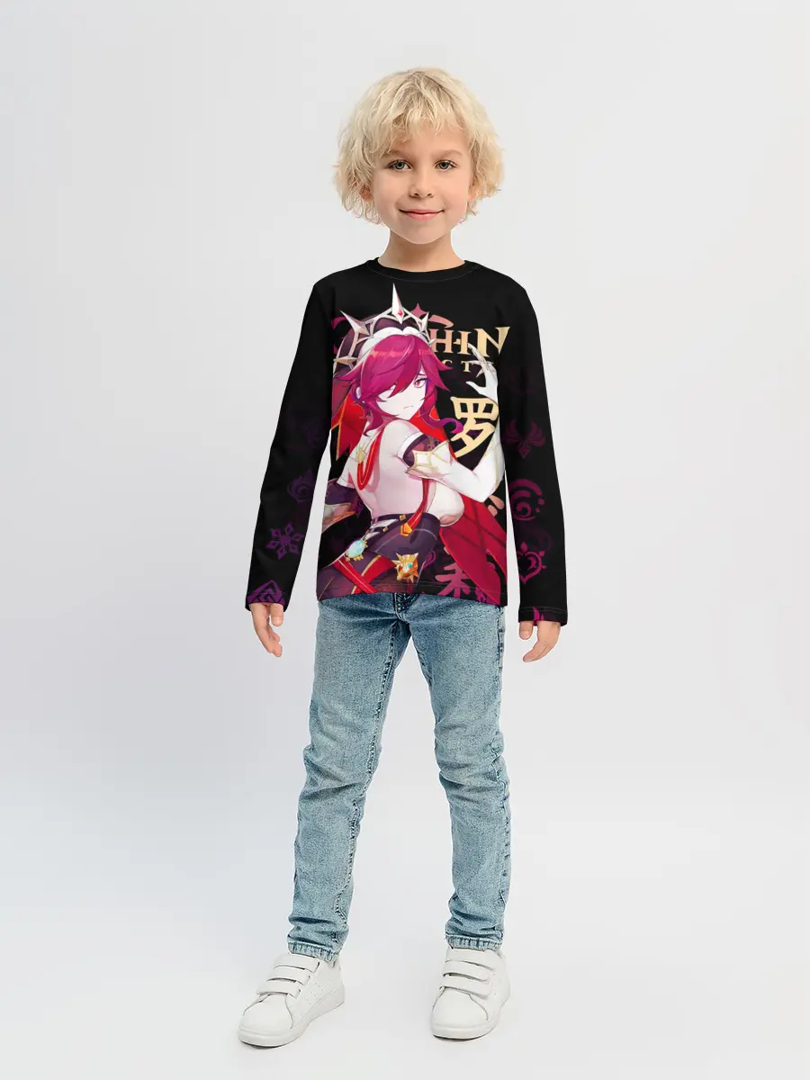 Детский лонгслив / Розария / Genshin Impact