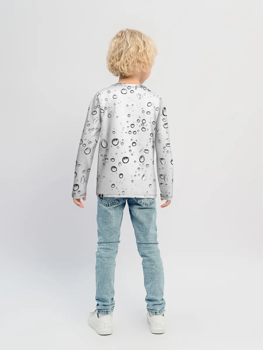 Детский лонгслив / Утренний дождь