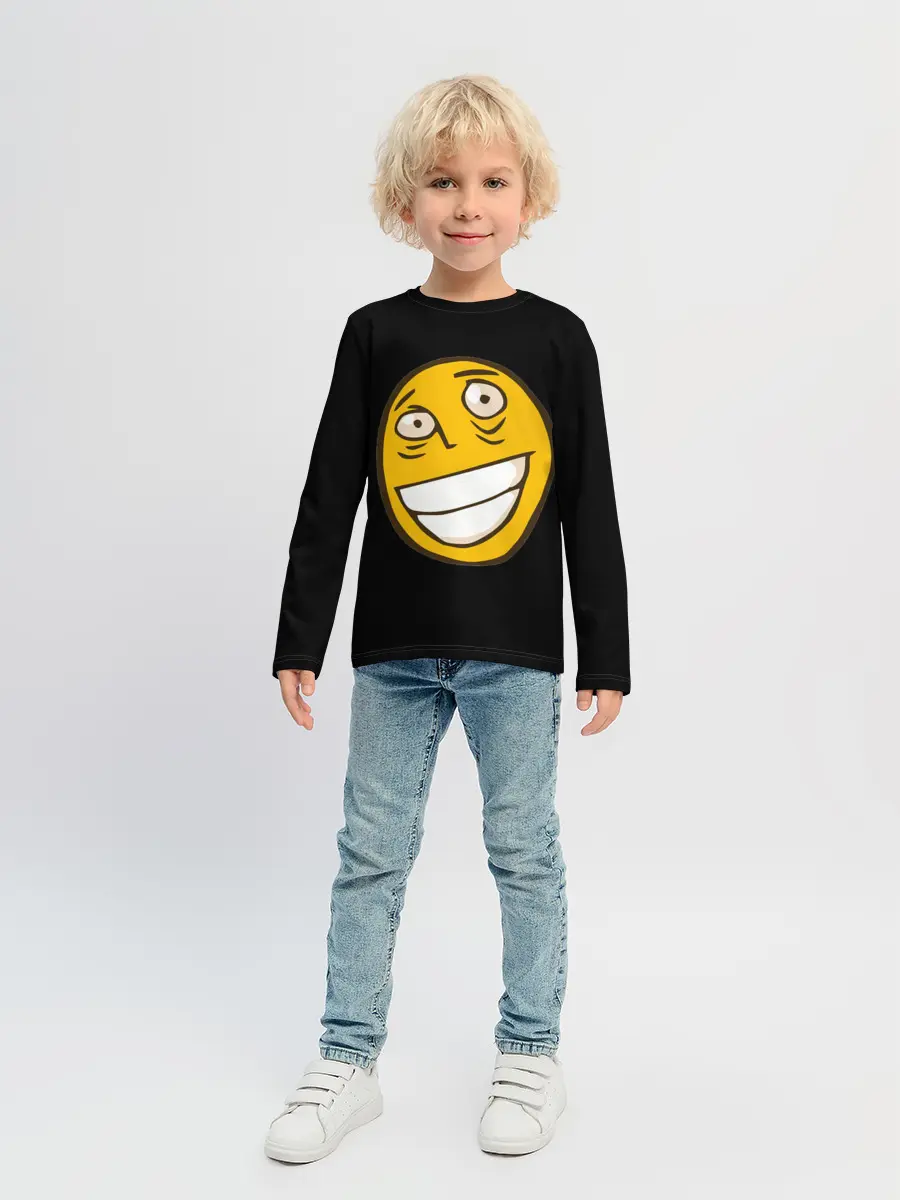 Детский лонгслив / Рофлан лицо