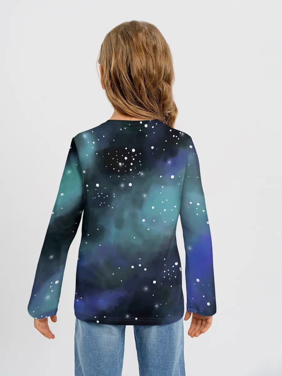 Детский лонгслив / Рыбы / Pisces, Знак зодиака