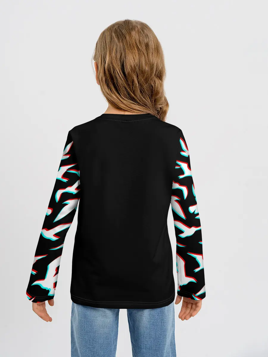 Детский лонгслив / Alan Wake Glitch