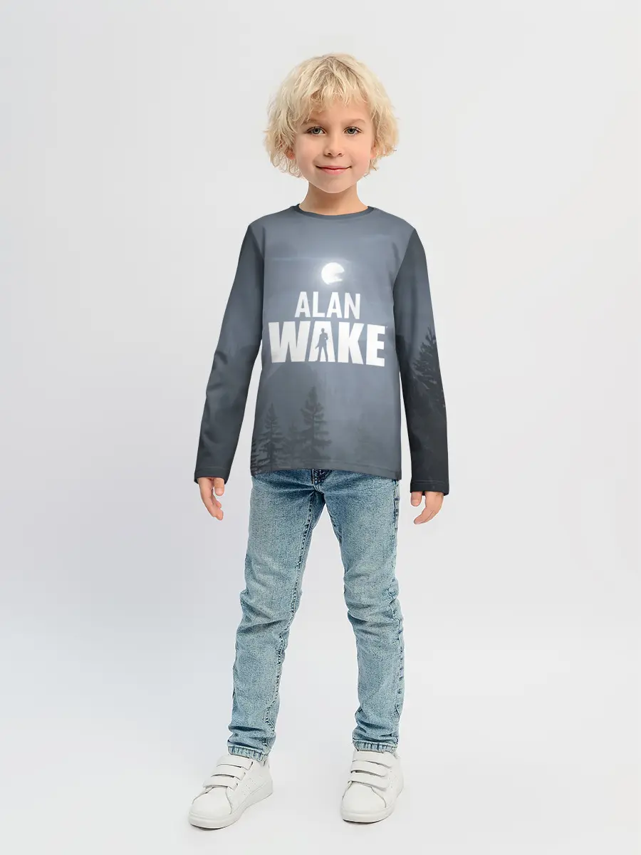 Детский лонгслив / Алан Уэйк: Полнолуние