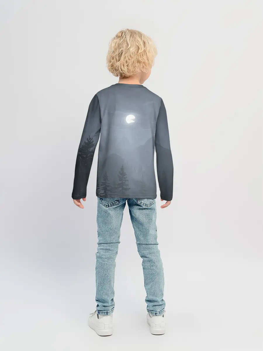 Детский лонгслив / Алан Уэйк: Полнолуние