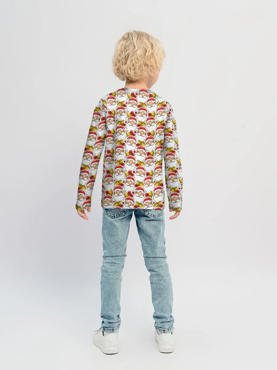 Детский лонгслив / Дед Мороз