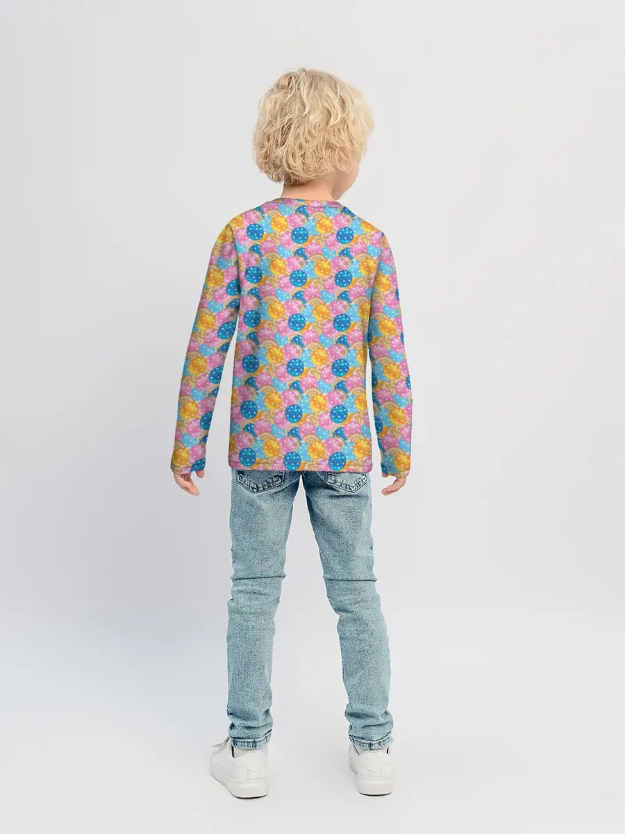 Детский лонгслив / Новогодние Ёлочные Шары