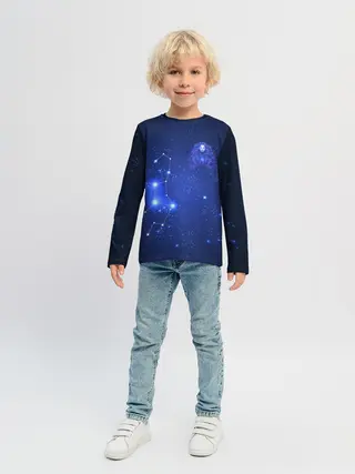 Детский лонгслив / Знак зодиака - Дева