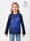 Детский лонгслив / Знак зодиака - Рыбы