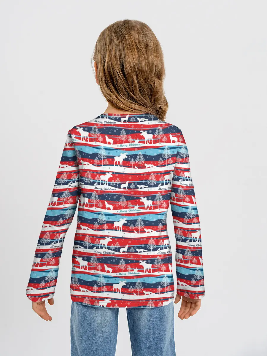 Детский лонгслив / Merry Christmas