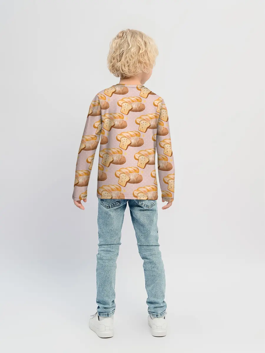 Детский лонгслив / Выпечка - хлеб