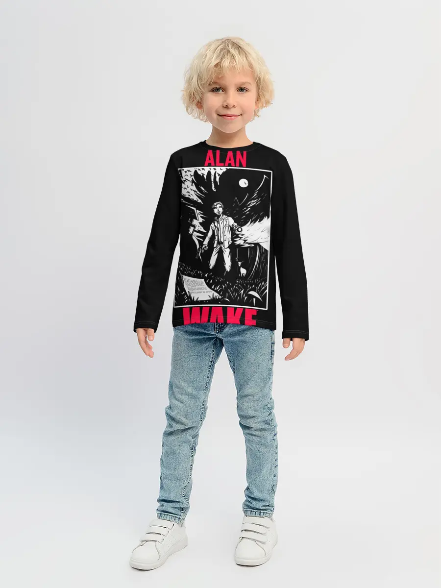 Детский лонгслив / ALAN WAKE ART