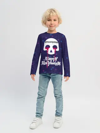 Детский лонгслив / Кровавые слёзы зомби