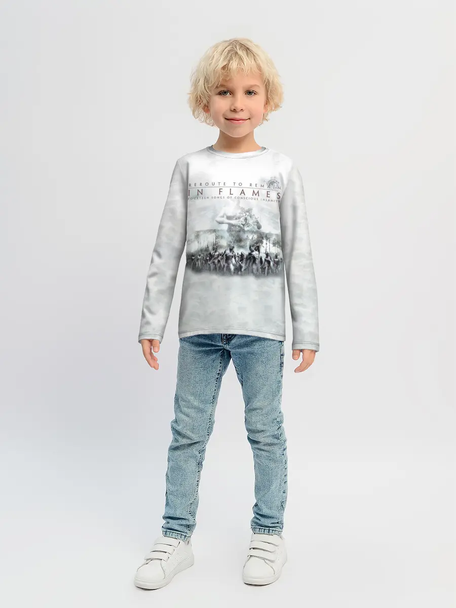 Детский лонгслив / Reroute to Remain - In Flames