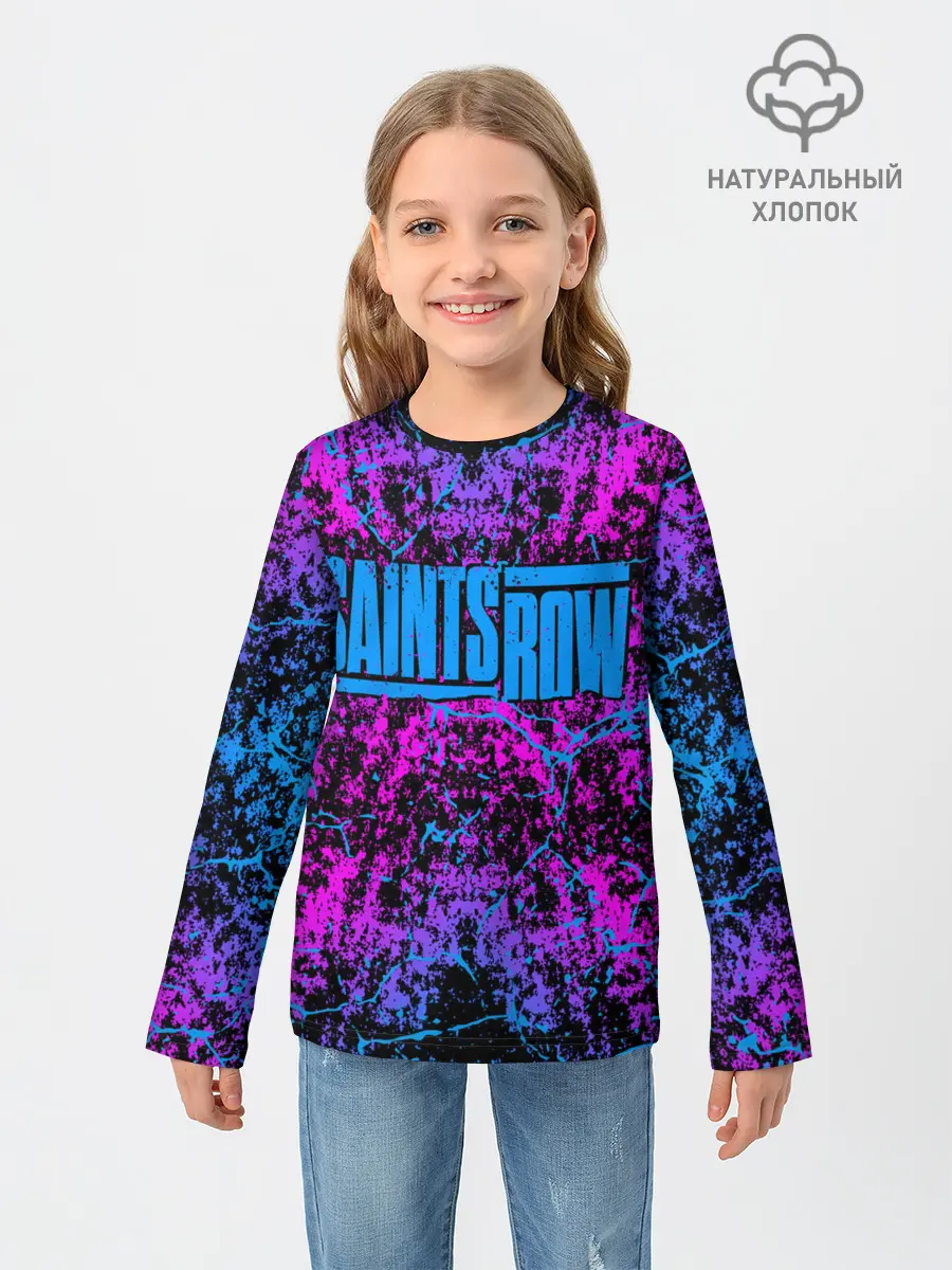 Детский лонгслив / Сайнтс Роу / Saints Row
