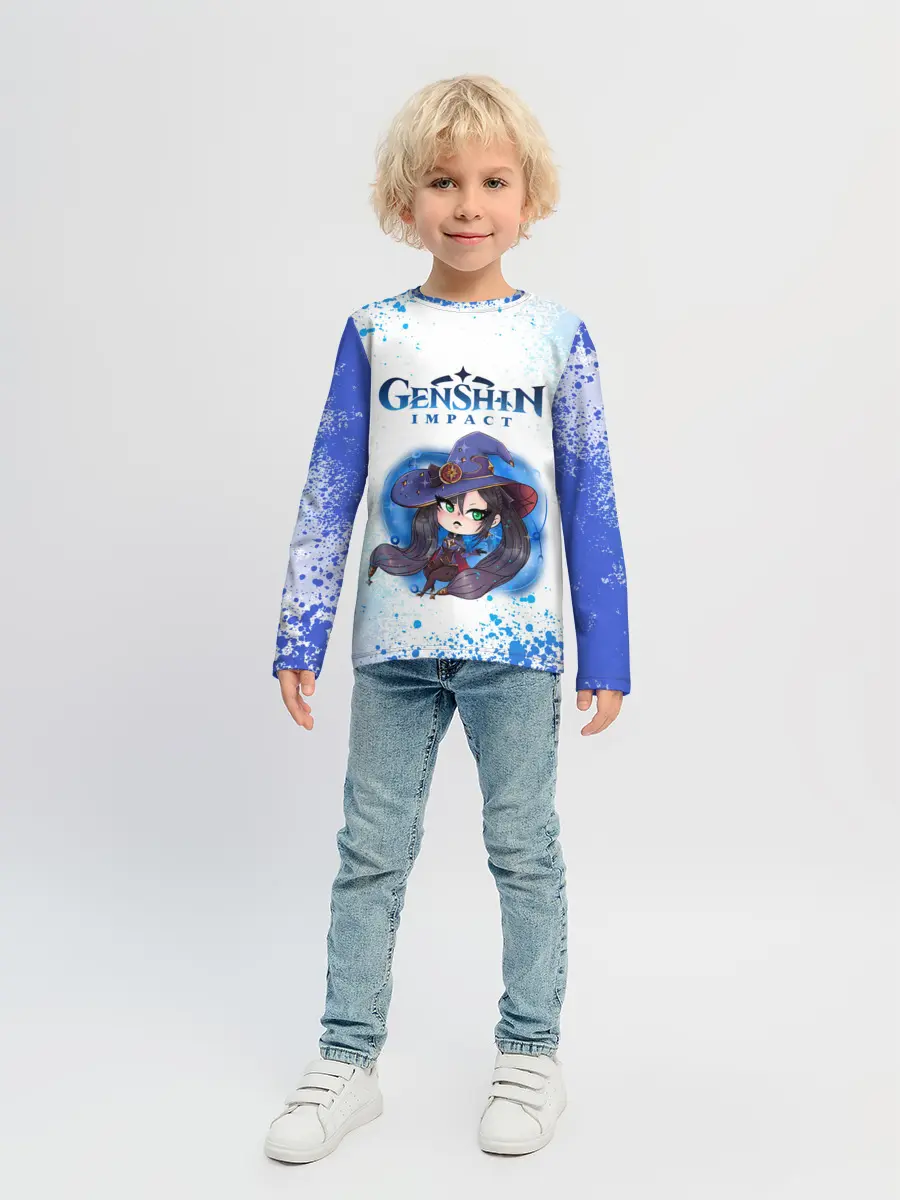 Детский лонгслив / Мона | Геншин Импакт