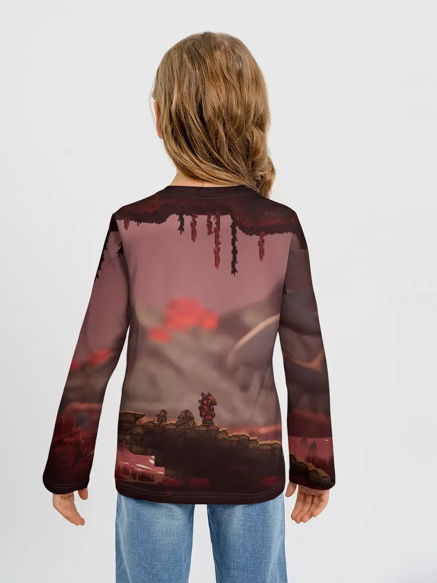 Детский лонгслив / Terraria | Тэррария