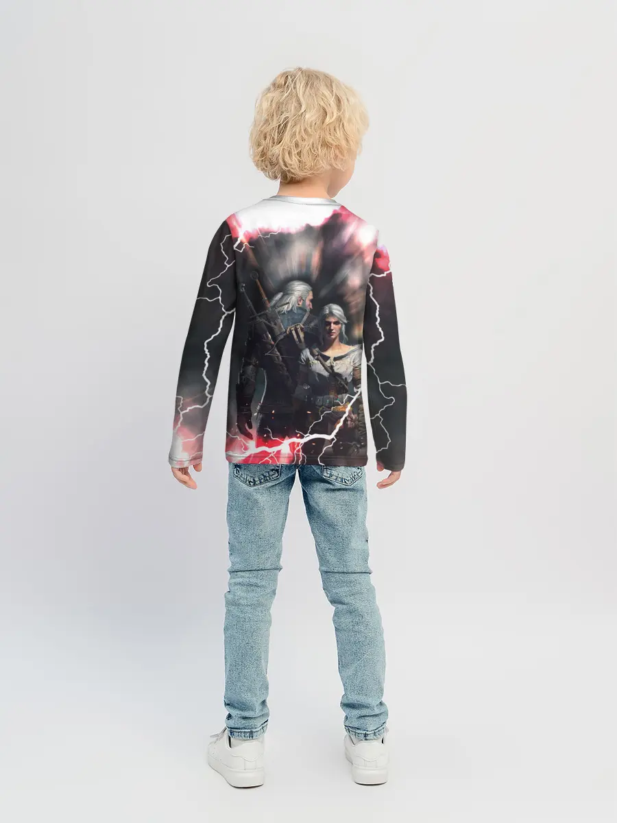 Детский лонгслив / Цирилла | Геральт