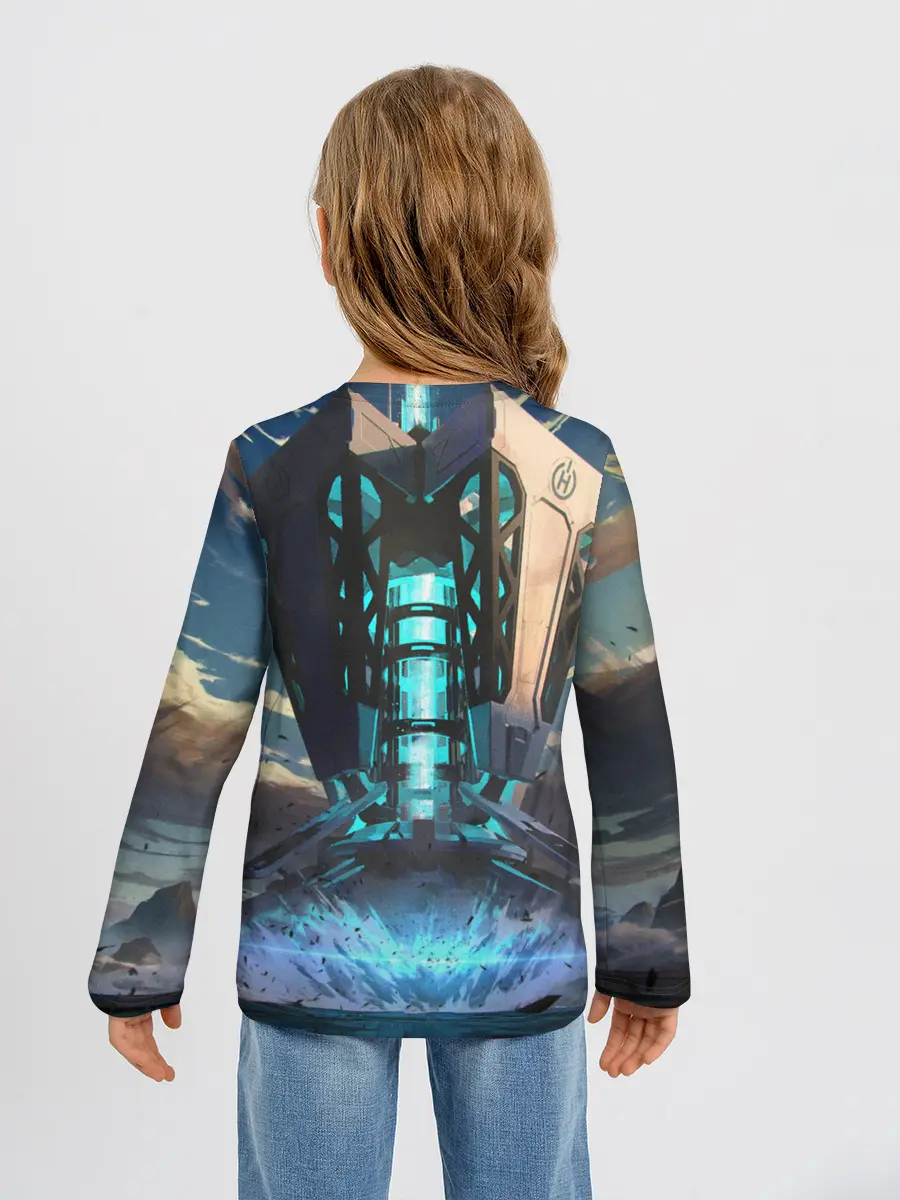 Детский лонгслив / APEX Legends boom