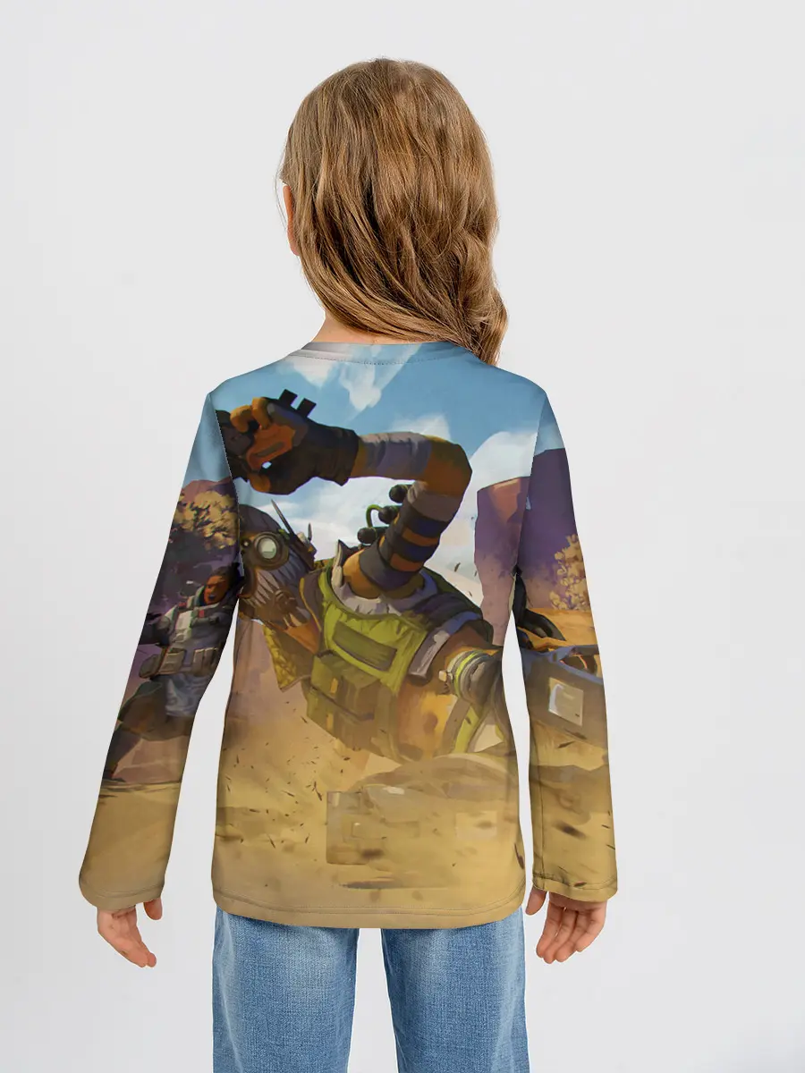 Детский лонгслив / Октейн в деле