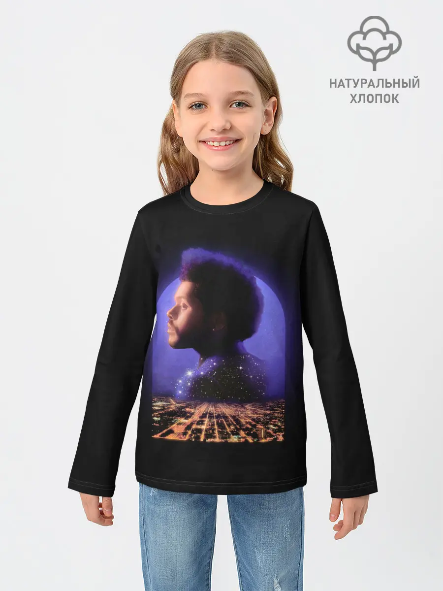 Детский лонгслив / Retro the weekend