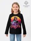 Детский лонгслив / Ретровейв Джотаро