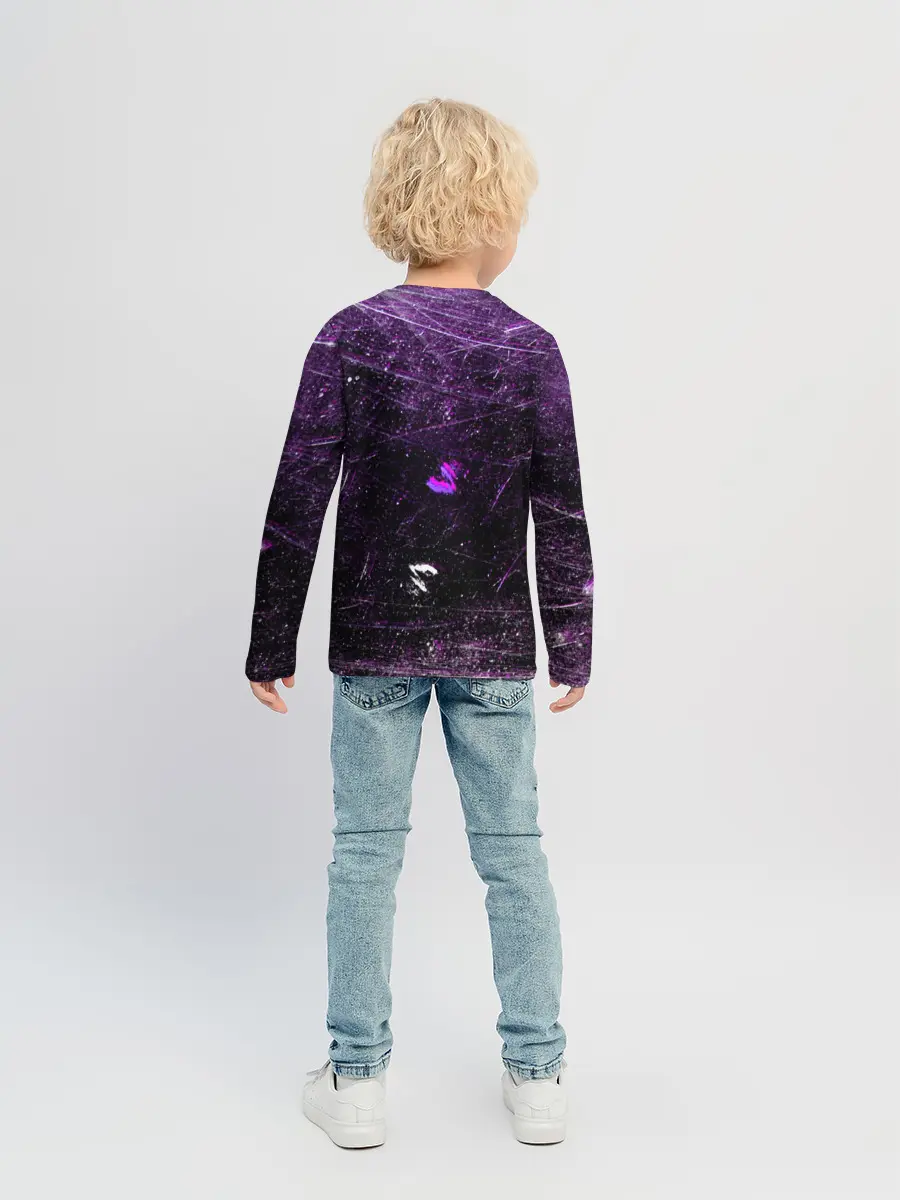 Детский лонгслив / Cyberpunk Samurai Anime