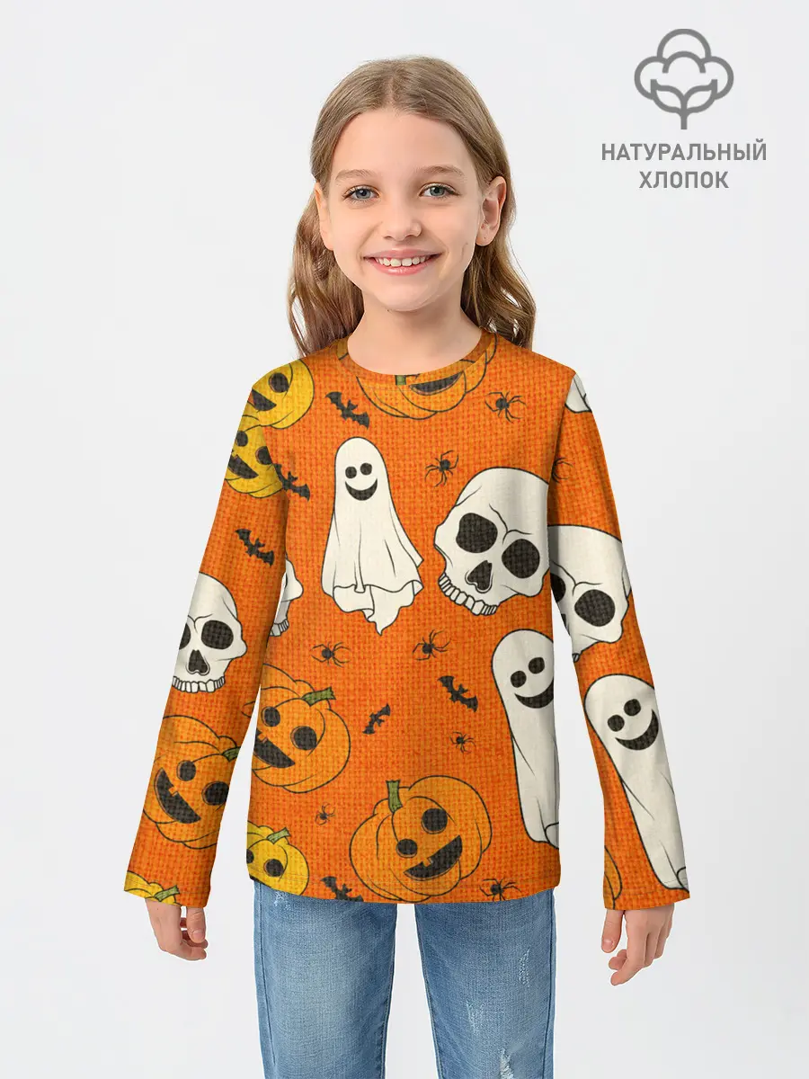 Детский лонгслив / УЖАСТИКИ НА ВЯЗАНКЕ