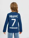 Детский лонгслив / Мбаппе ПСЖ форма 2021/2022
