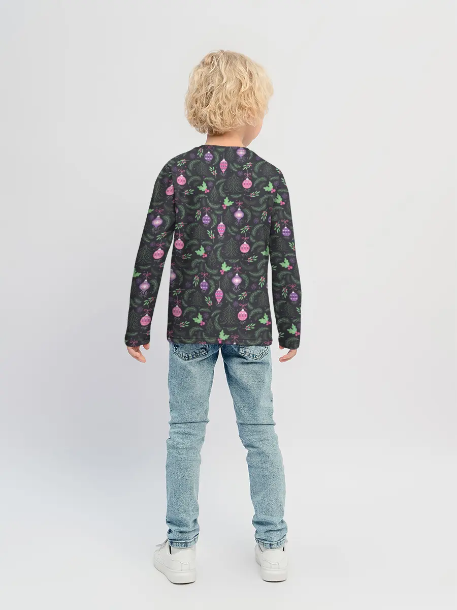 Детский лонгслив / Новогоднее Украшение для Ёлки