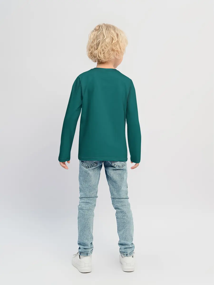 Детский лонгслив / Персонаж 001.