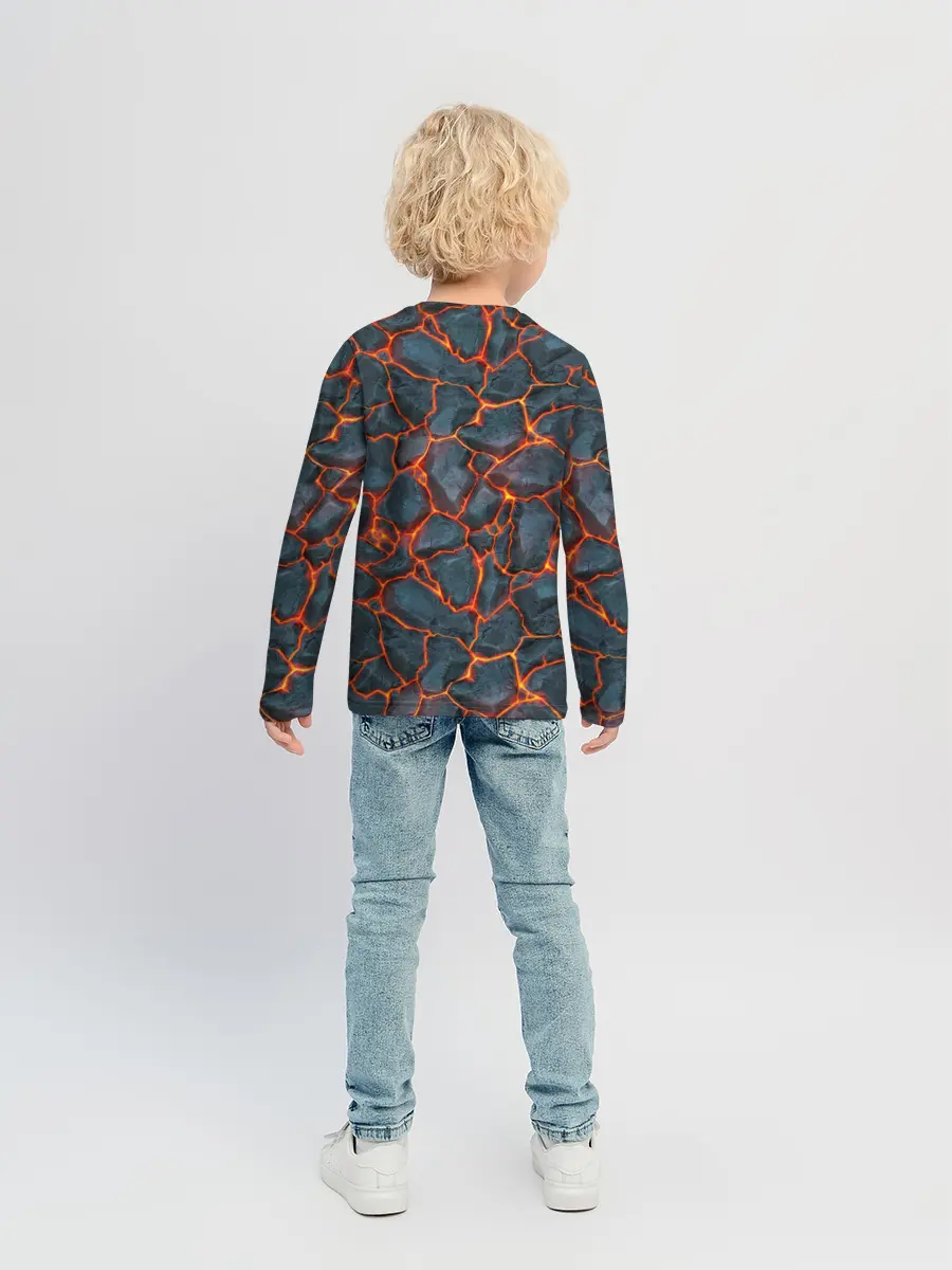 Детский лонгслив / моя магма