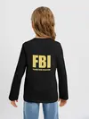 Детский лонгслив / FBI. Female Body Inspector.