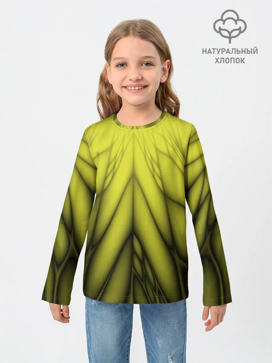 Детский лонгслив / Абстракция 535